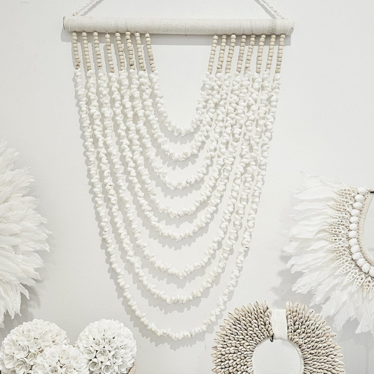 Cayman Waterfall Shell Wall Hanging