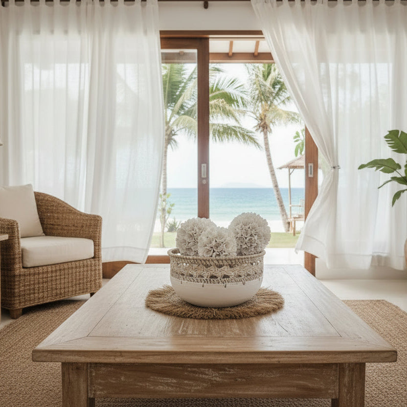 Balinese handcrafted home decor for australian beach houses