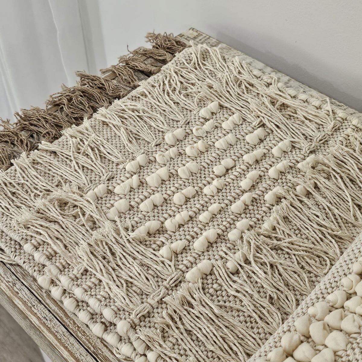 Boho Cotton Table Runner