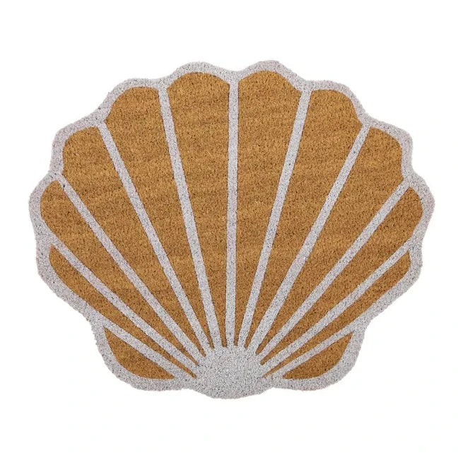 Clam Shell Coir Door Mat