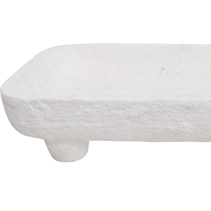 Concrete Footed Tray
