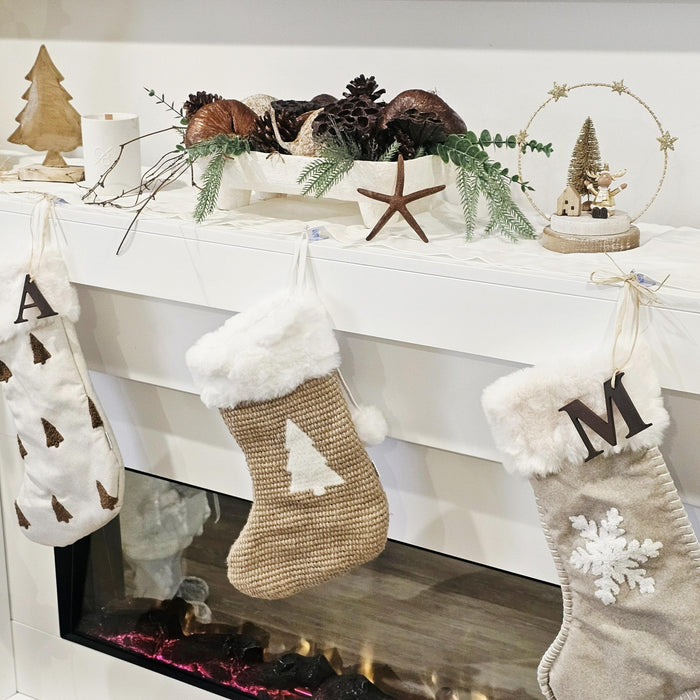 Rustic Concrete Footed Tray.