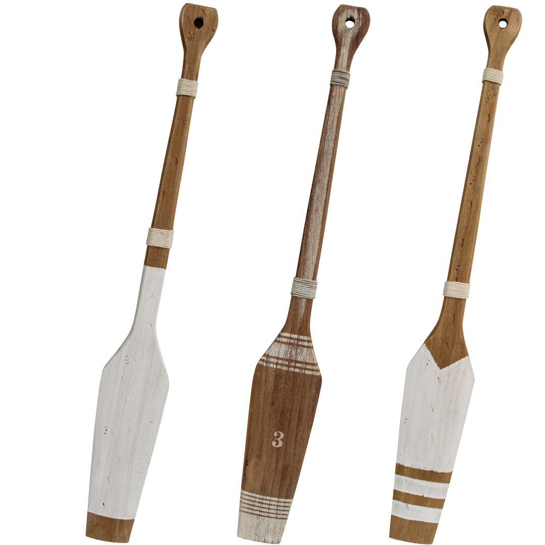 Rustic Wooden Decorative Oar | Buy 2 + Save 20%