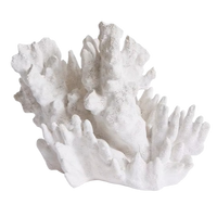 White Wave Coral Sculpture Artificial