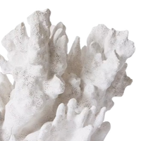 White Wave Coral Sculpture Artificial