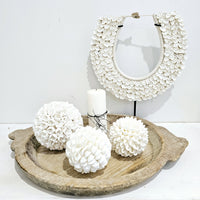 Decorative White Shell Ball