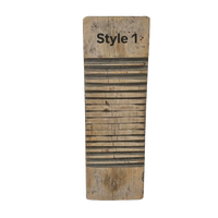 Vintage Elm Washboard