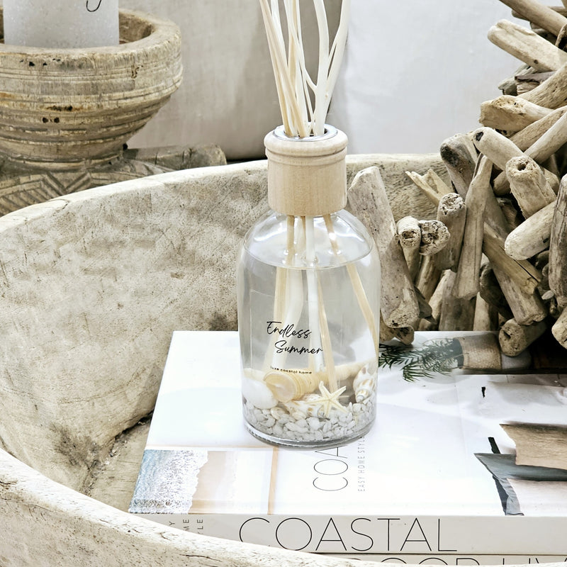 Luxe Coastal Driftwood and Sea Shell Diffuser.
