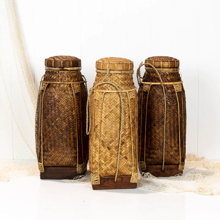 Lombok Woven Fishing Basket