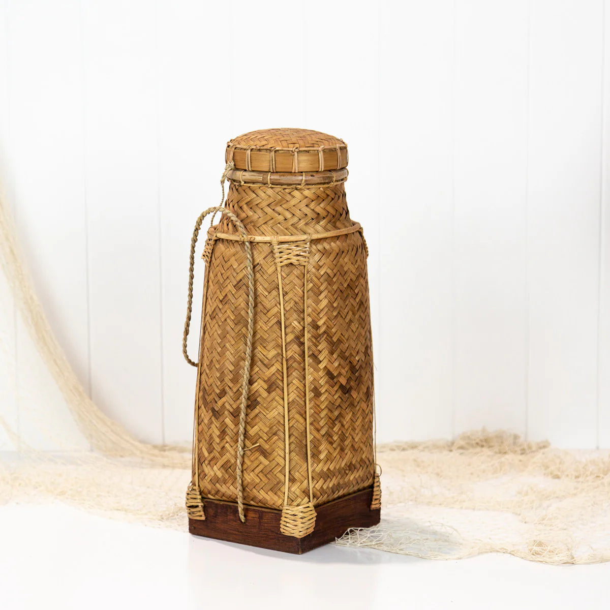 Lombok Woven Fishing Basket