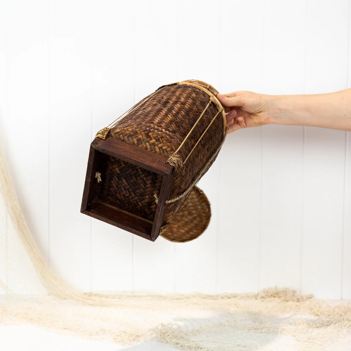 Lombok Woven Fishing Basket