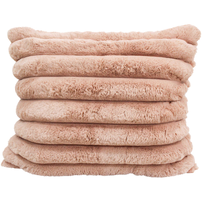 Desert Haze Faux Fur Cushion.