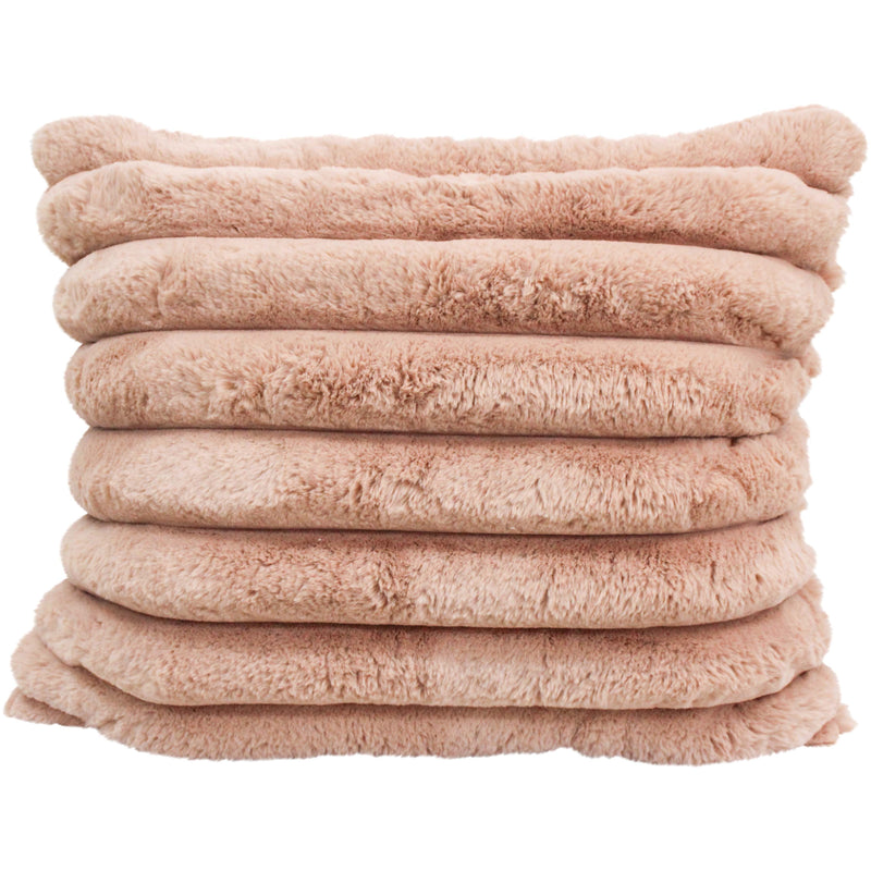 Desert Haze Faux Fur Cushion.