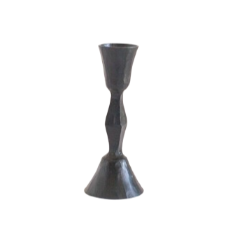 Forged Iron Black_Single Candleholder