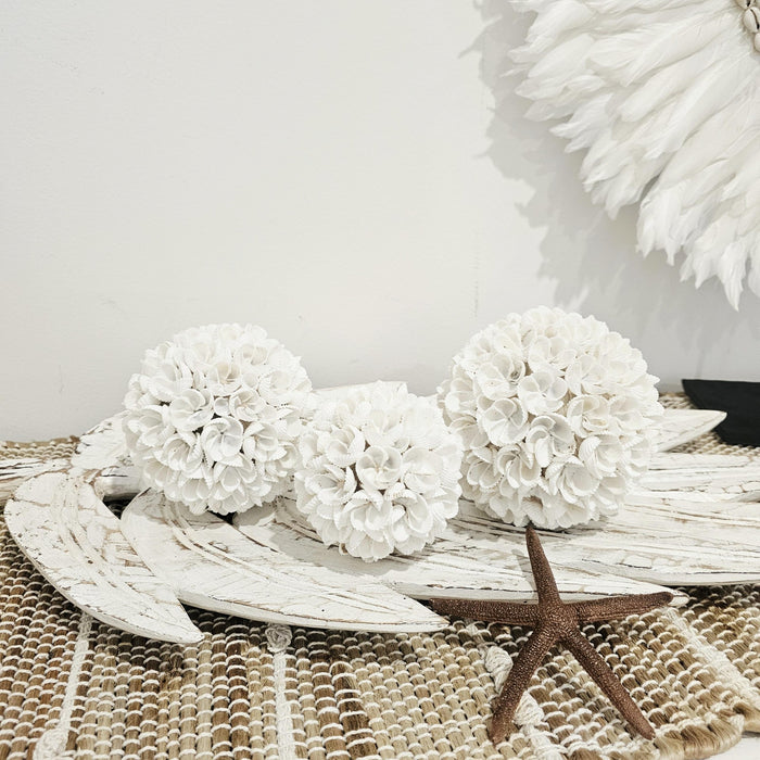 Frangipani Shell Ball | Large