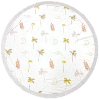 Beach Bumz Reversible Round Towel