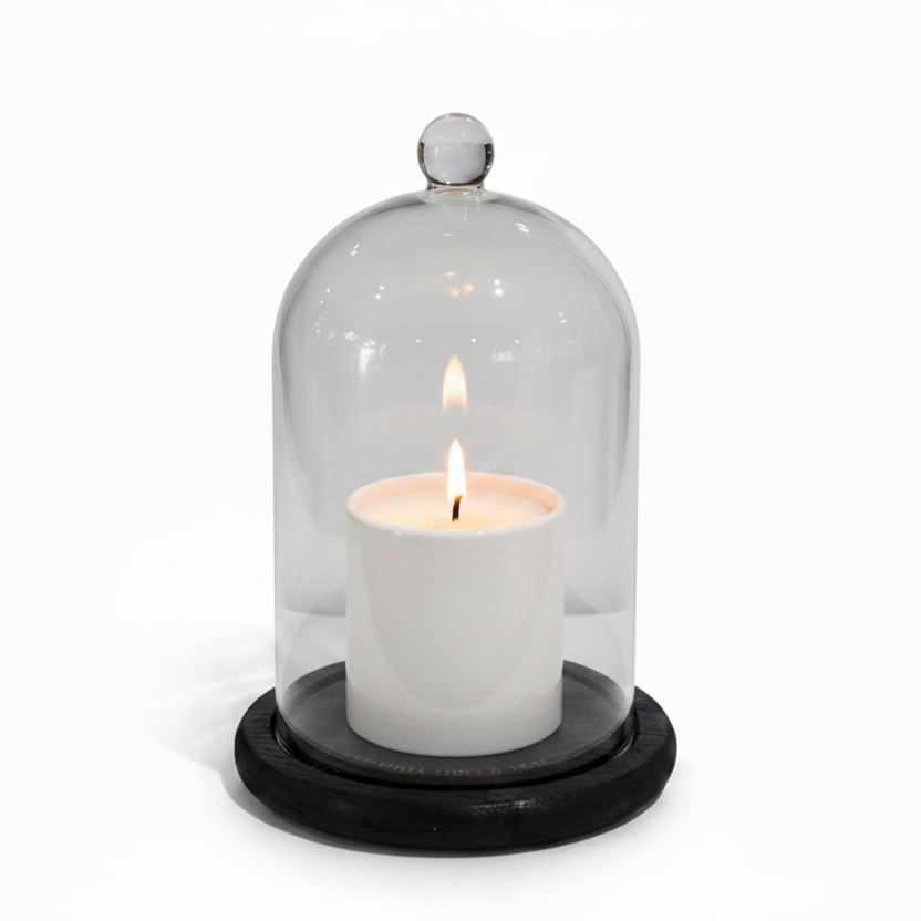 Glass Candle Cloche