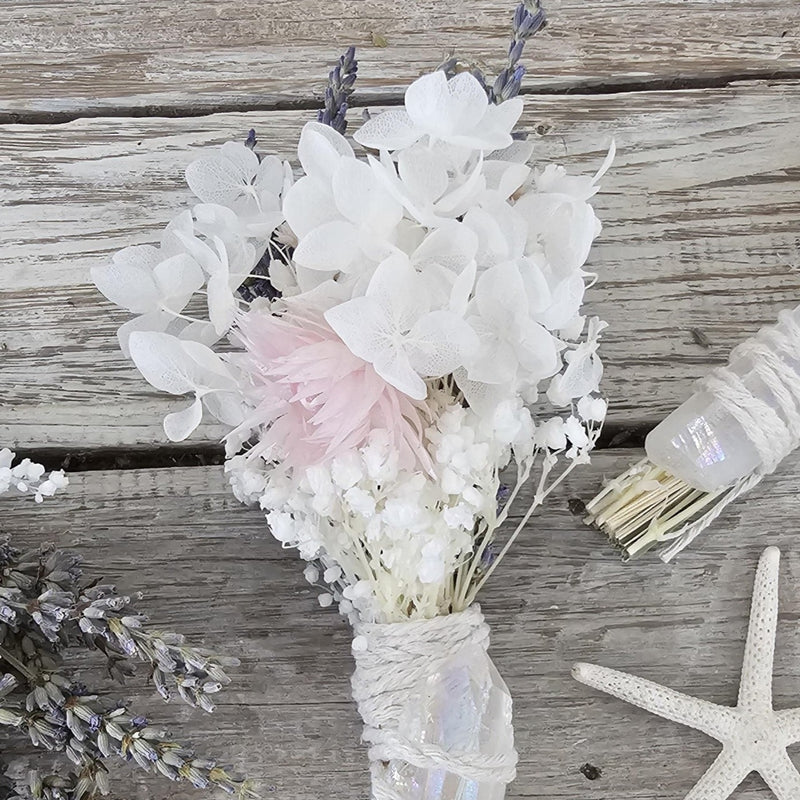 Gypsy Angel Aura Wand & Dried Flowers