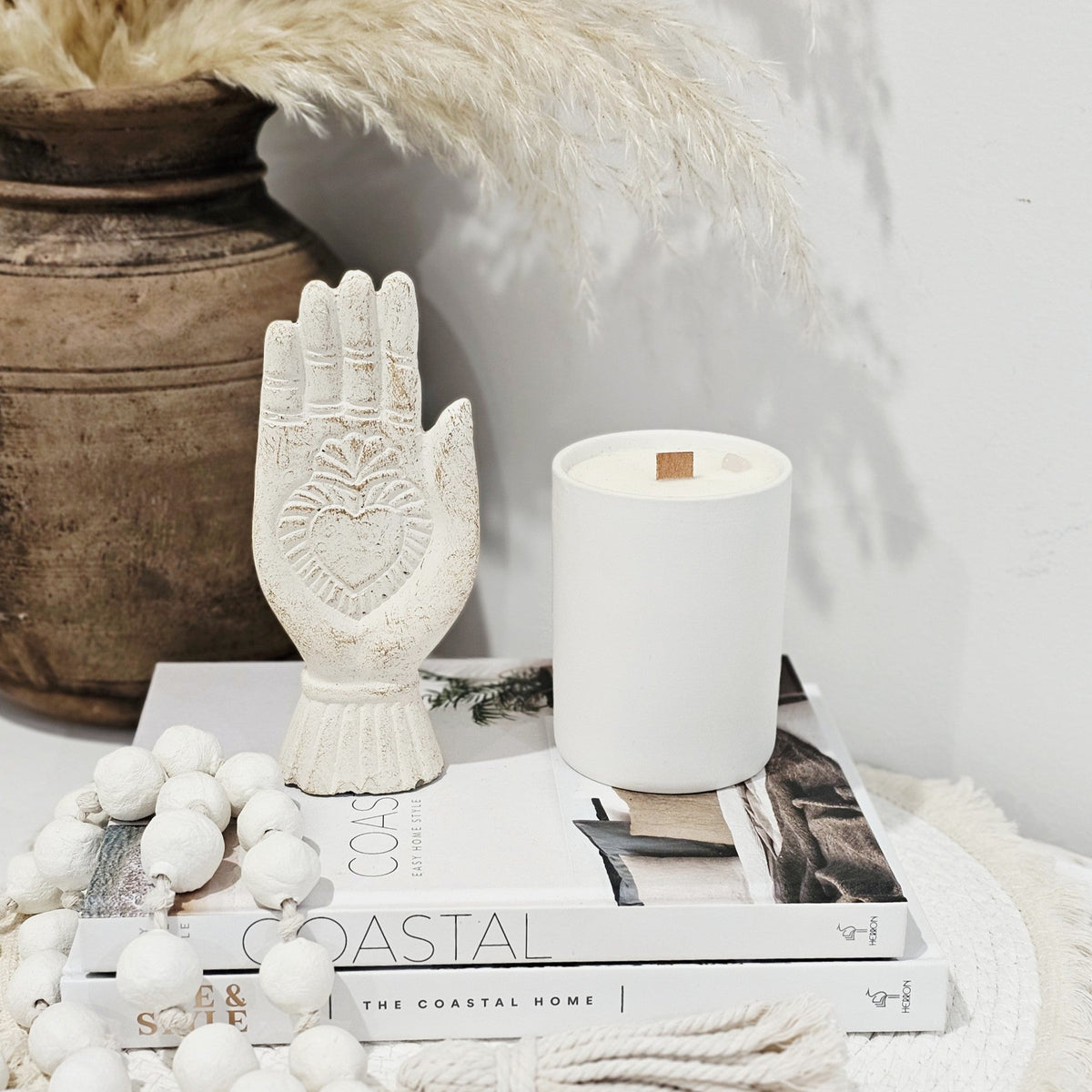 Amor Heart in Hand Sculpture | 3 Colours