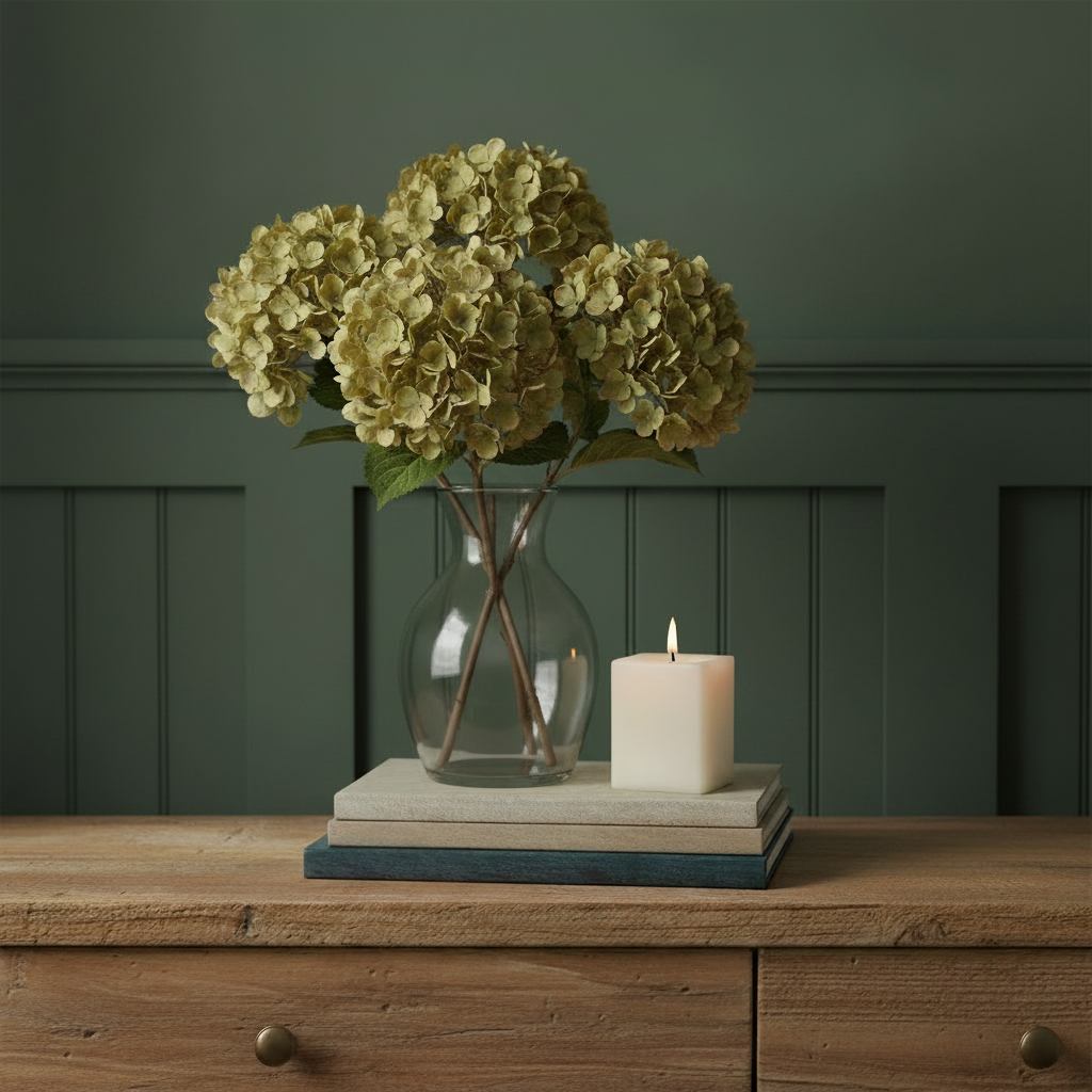 Hydrangea Stem | Dusty Green