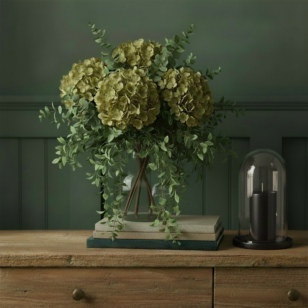Hydrangea Stem | Dusty Green