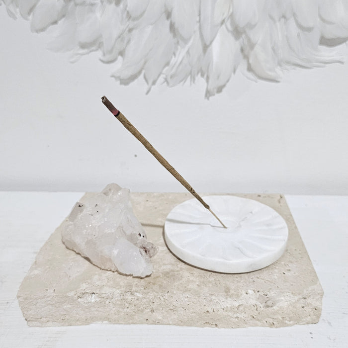 Bliss Marble Incense Holder