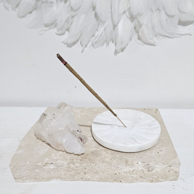 Bliss Marble Incense Holder