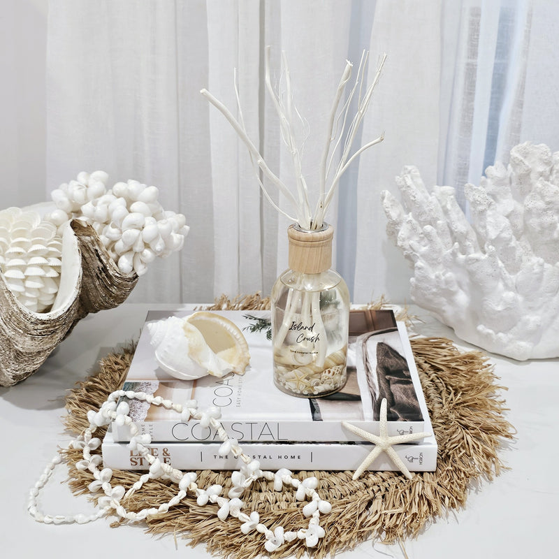 Luxe Coastal Driftwood and Sea Shell Diffuser