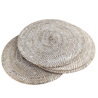 Rattan Place Mat | Whitewash