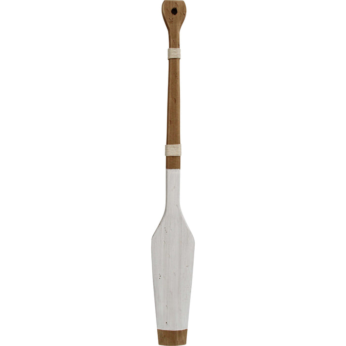 Hamptons Wooden Oar  | White