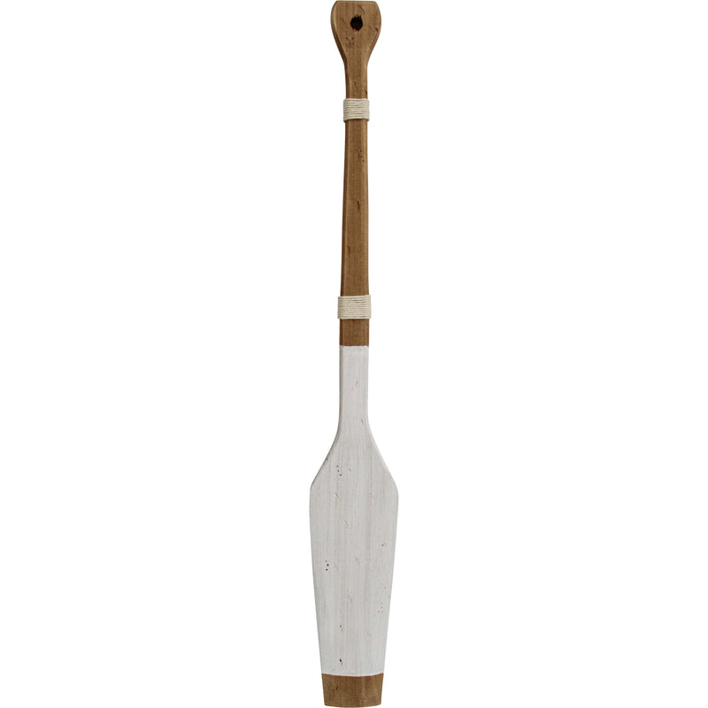 Hamptons Wooden Oar  | White