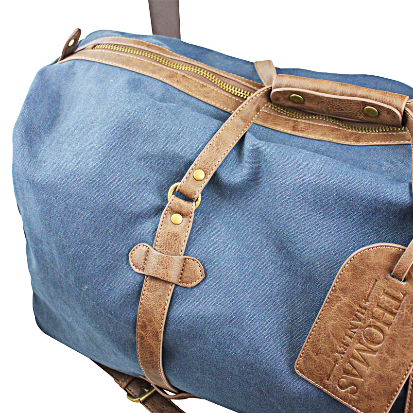 Retro Unisex Denim Duffle Bag