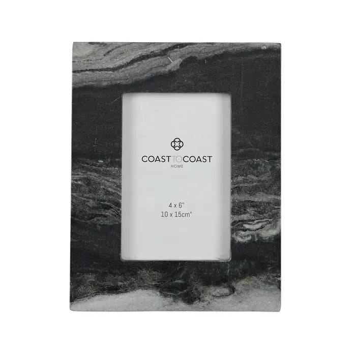Marble Photo Frame | Black