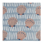 Clam Shell Printed Paper Napkin 20 Pack 