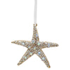 Bling Hanging Star Fish Xmas Ornament