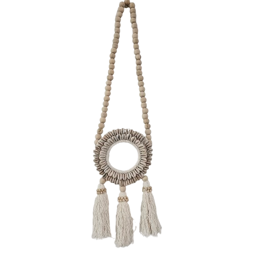 Lola Boho Shell Halo Wall Necklace