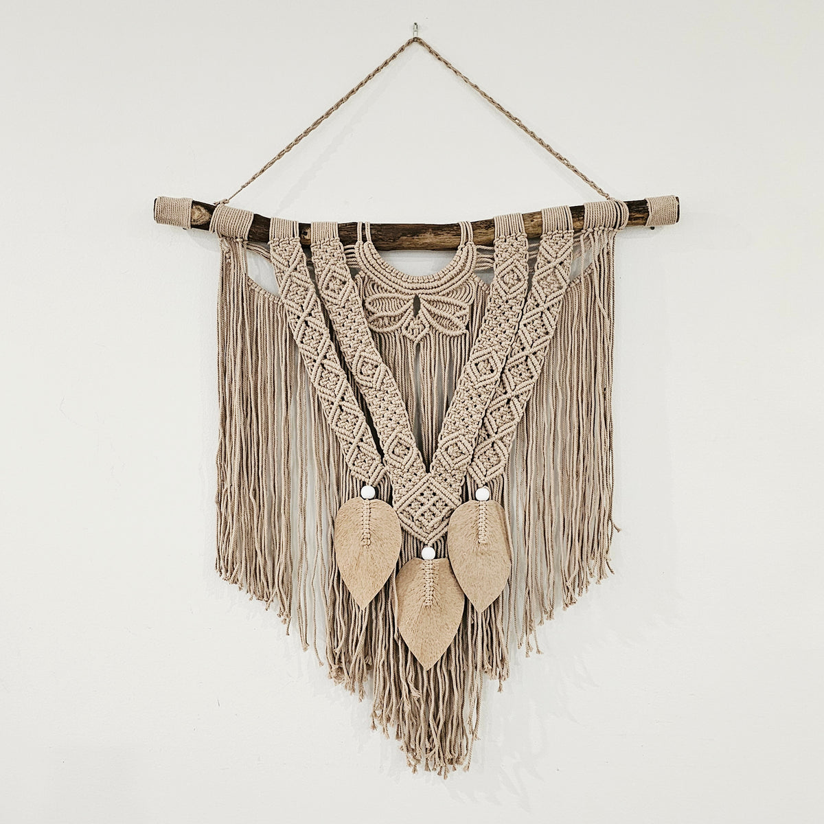 Indie Macrame Wall Hanging | Latte