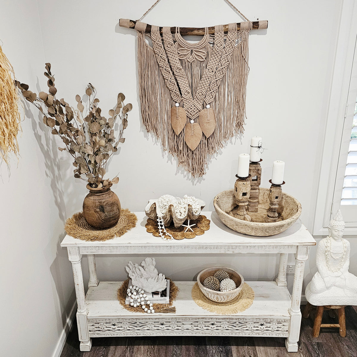 Indie Macrame Wall Hanging | Latte