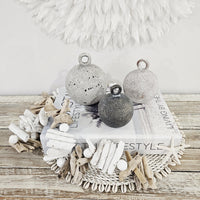 Maine Rustic Life Buoy Sculpture Set of 3