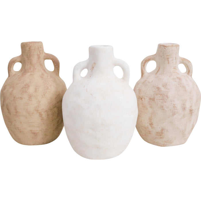 Double Handle Mediterranean Rustic Urn