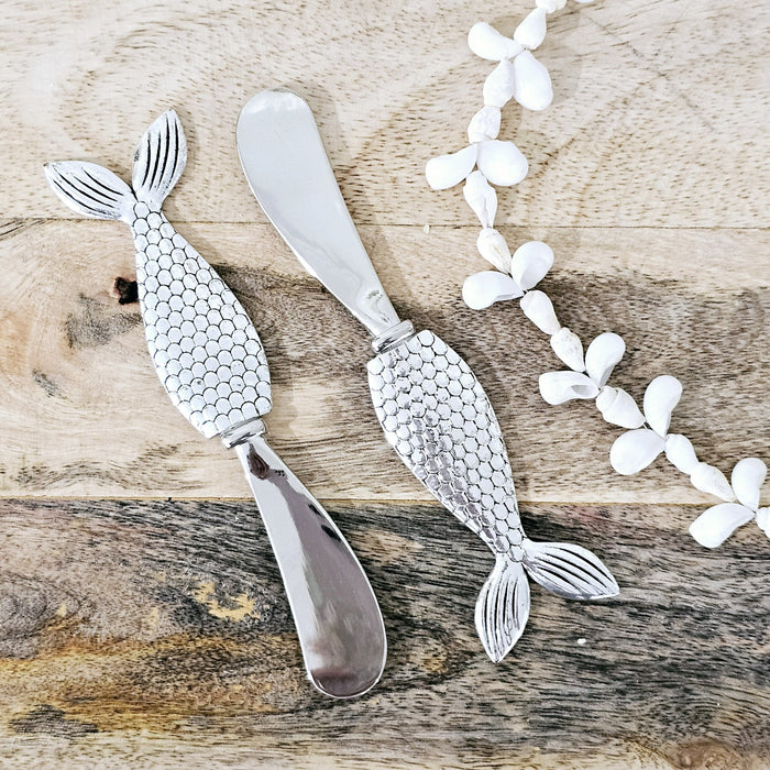 Mermaid Tail Cheese Spreader Set of 2.