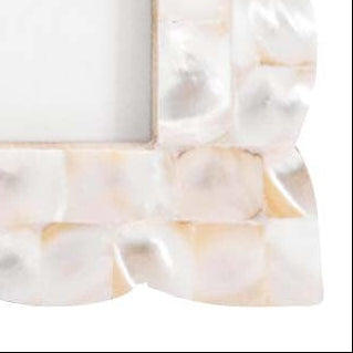 Scallop Mother of Pearl Photo Frame