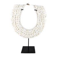 Oasis Shell Necklace on Stand