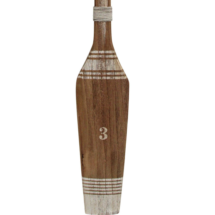 Reclaimed Wooden Oar Set of 2 | Natural #3