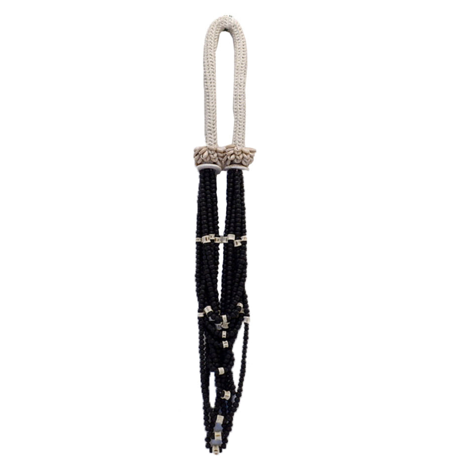 Navajo Shell Wall Necklace Tassel