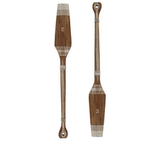 Reclaimed Wooden Oar Set of 2 | Natural #3
