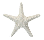 Thorny White Resin Star Fish Sculpture