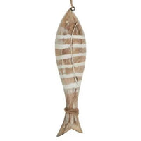 HANGING WOODEN FISH