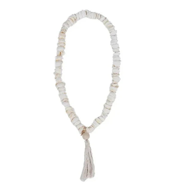 Bethany Hanging Shell Tassel