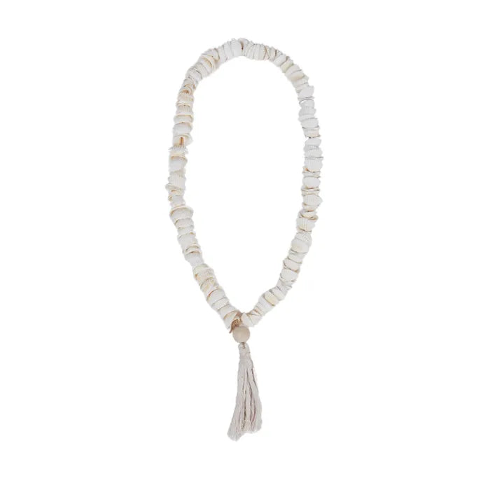 Aloha Hanging Shell Tassel | Necklace